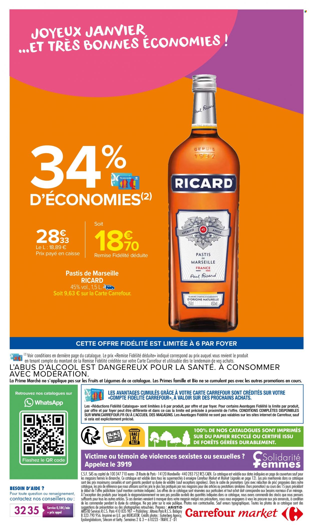 Catalogue Carrefour Market - 10/01/2023 - 22/01/2023. Page 18