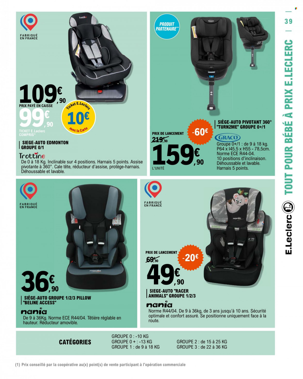 Catalogue E.Leclerc - 10/01/2023 - 21/01/2023. Page 39