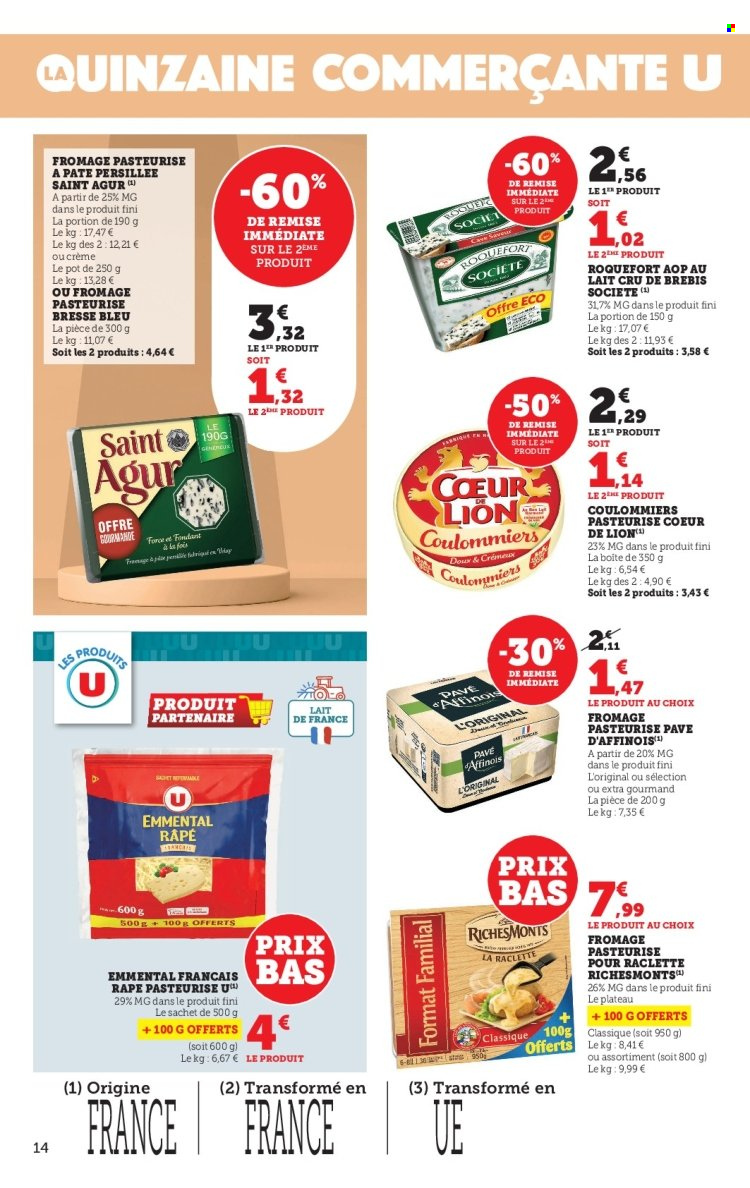Catalogue SUPER U - 10/01/2023 - 22/01/2023. Page 14