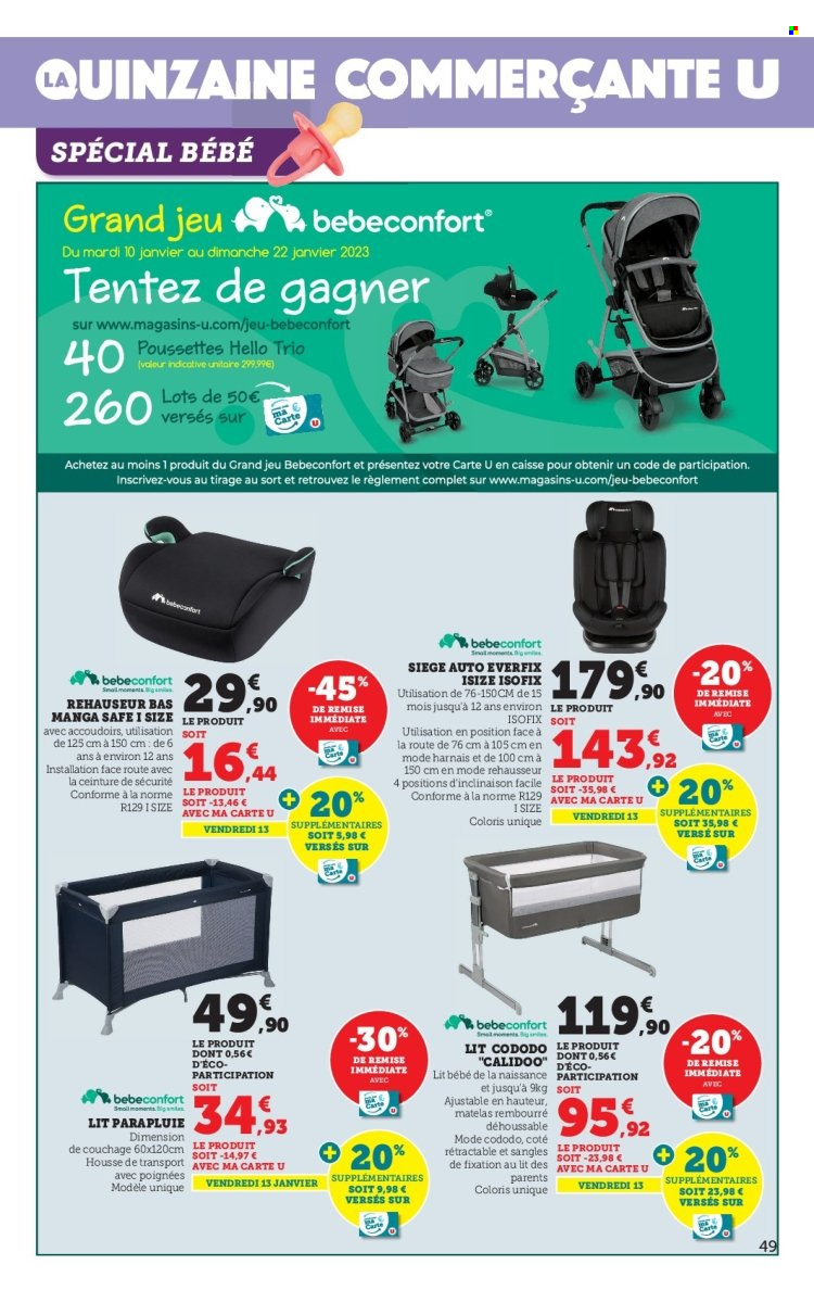 Catalogue SUPER U - 10/01/2023 - 22/01/2023. Page 49