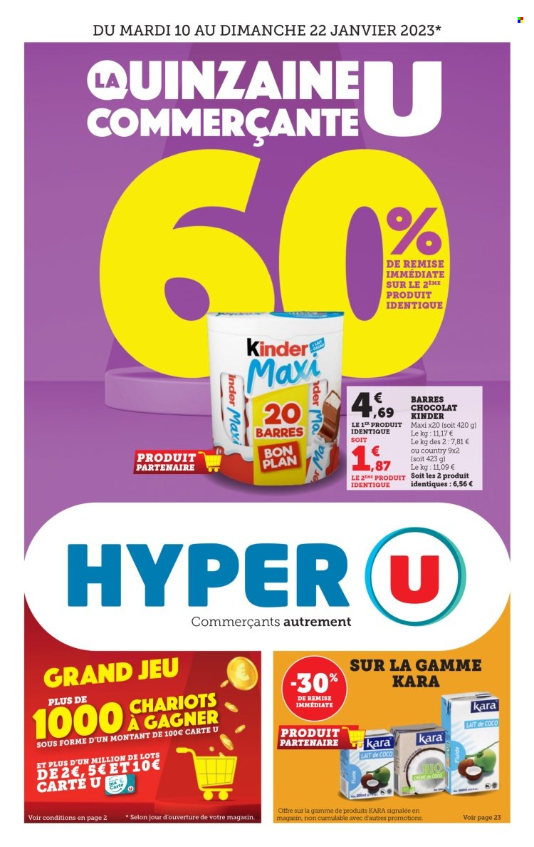 Catalogue HYPER U - 10/01/2023 - 22/01/2023. Page 1