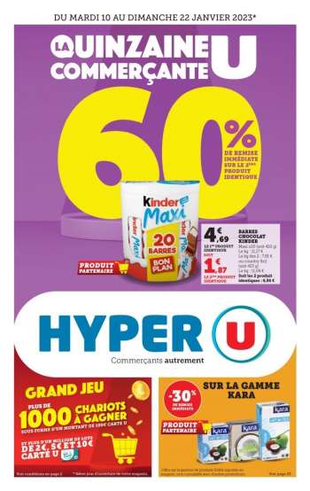 Catalogue HYPER U - 10/01/2023 - 22/01/2023.