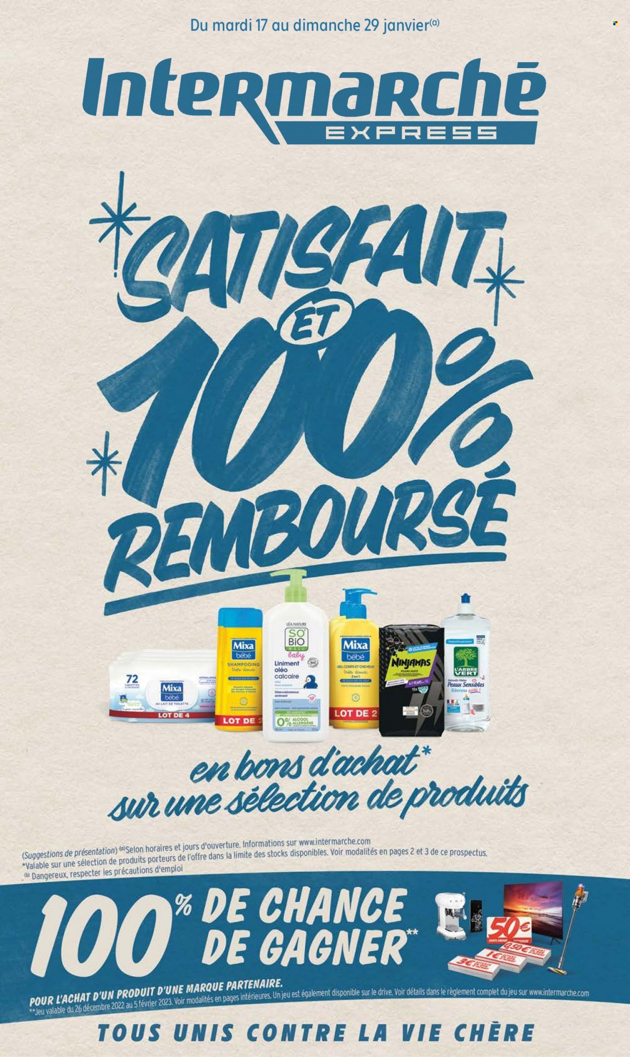Catalogue Intermarché Express - 17/01/2023 - 29/01/2023. Page 1