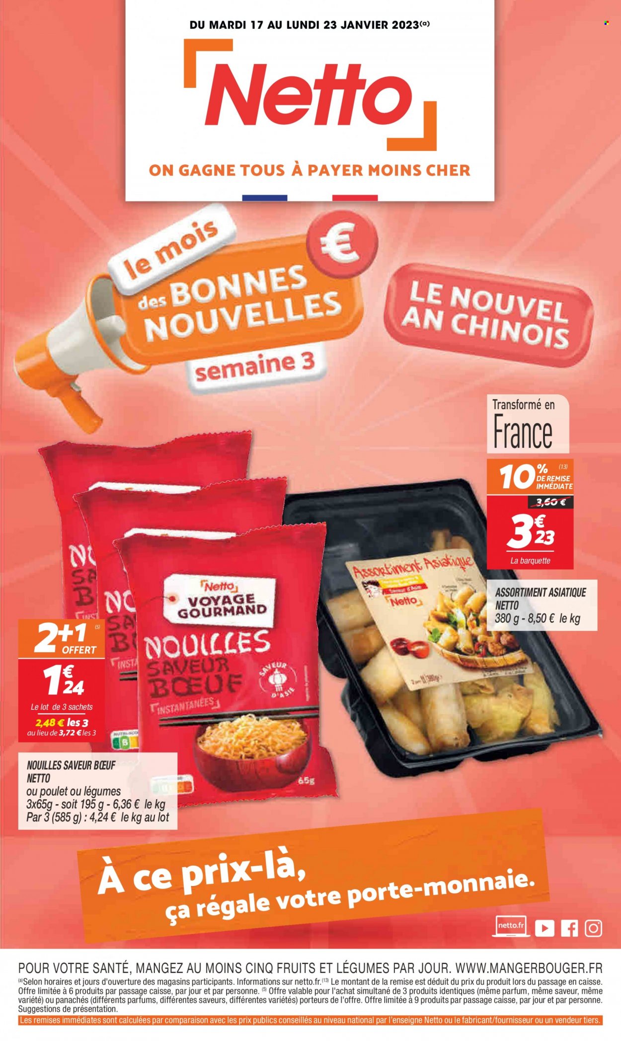 Catalogue Netto - 17/01/2023 - 23/01/2023. Page 1