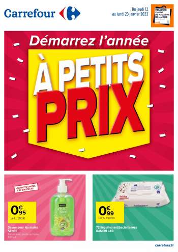 Catalogue Carrefour Hypermarchés - 12/01/2023 - 23/01/2023.