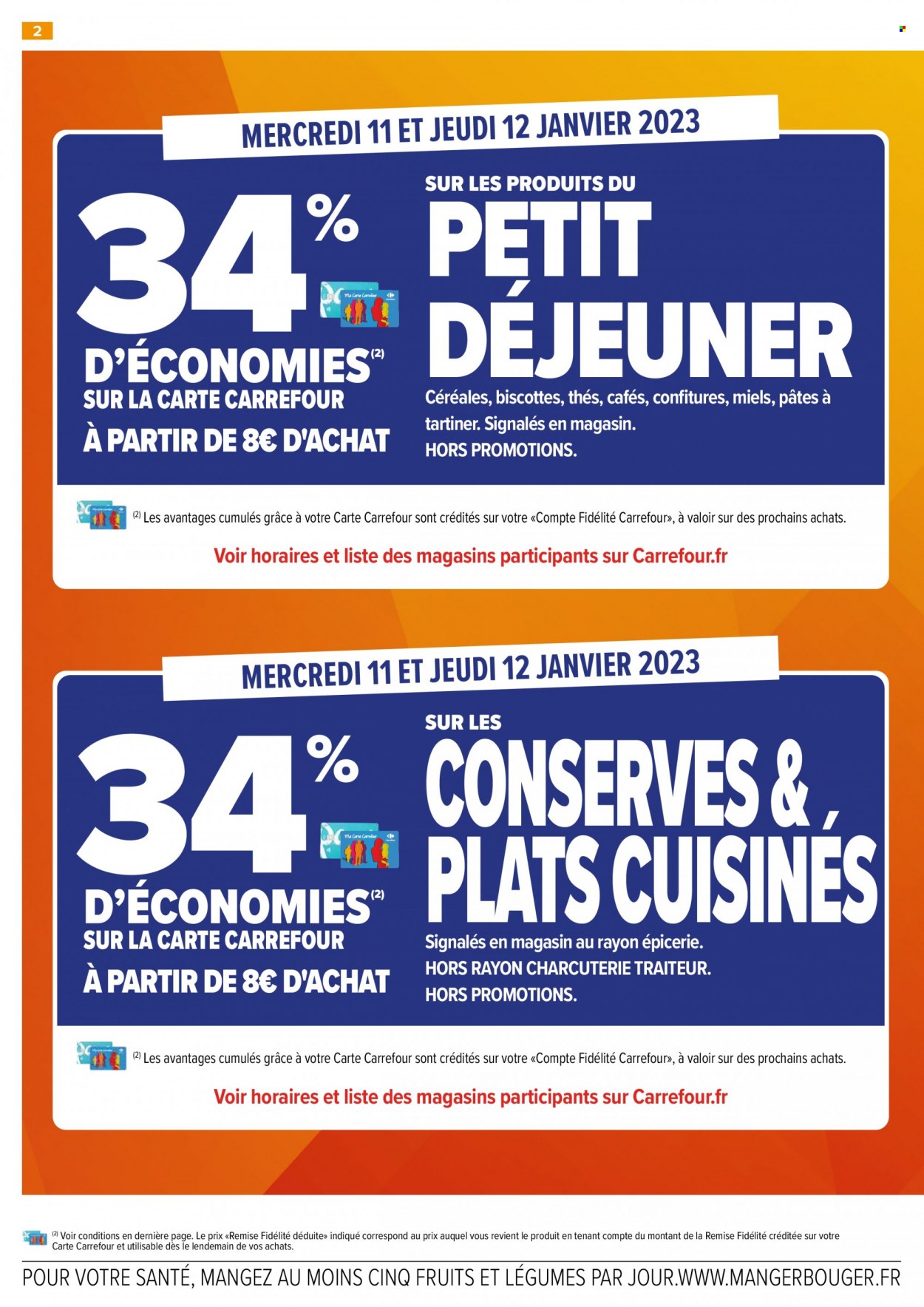 Catalogue Carrefour Hypermarchés - 13/01/2023 - 15/01/2023. Page 2