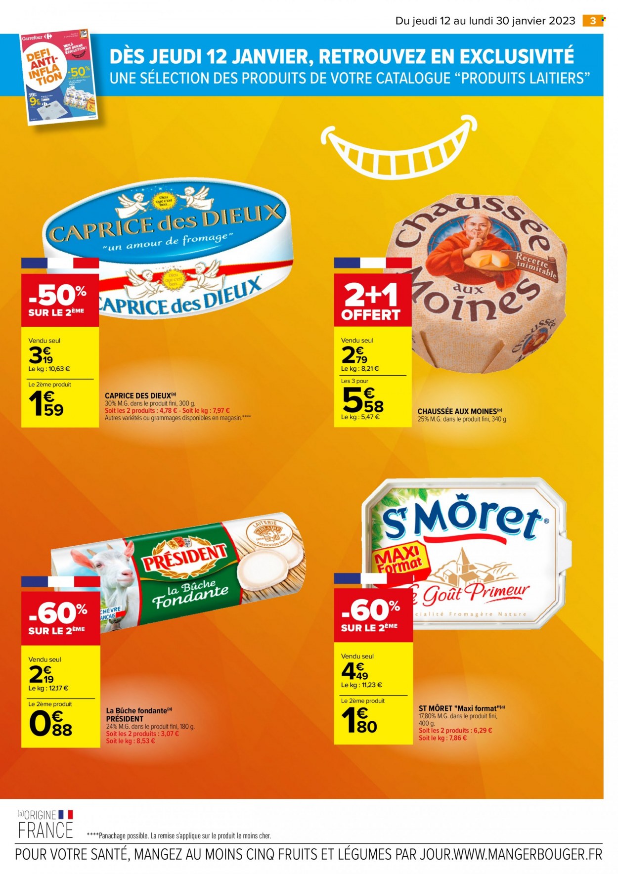 Catalogue Carrefour Hypermarchés - 13/01/2023 - 15/01/2023. Page 3