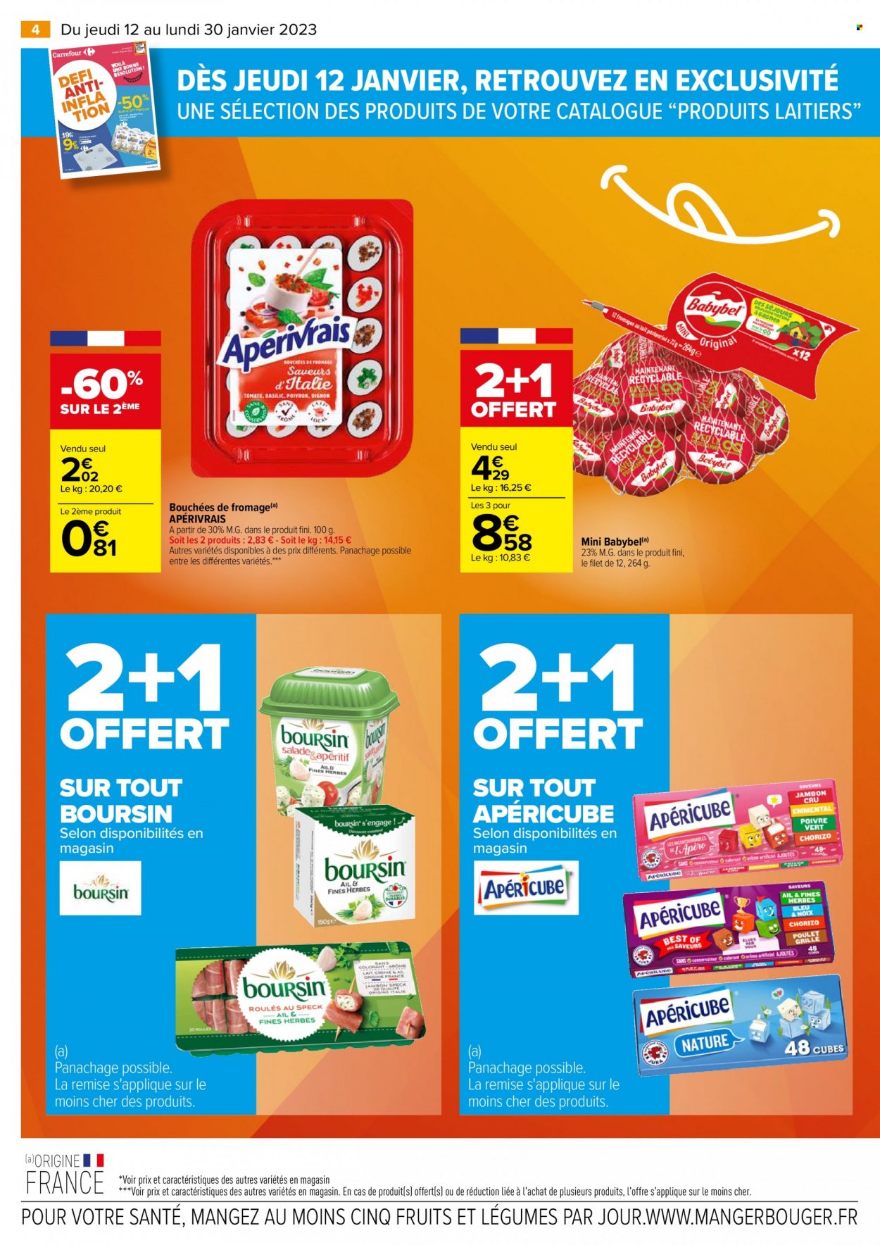Catalogue Carrefour Hypermarchés - 13/01/2023 - 15/01/2023. Page 4