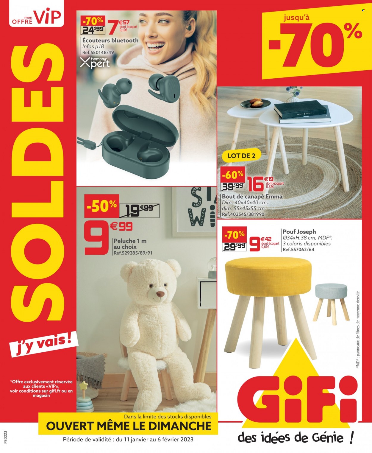 Catalogue GiFi - 11/01/2023 - 06/02/2023. Page 1