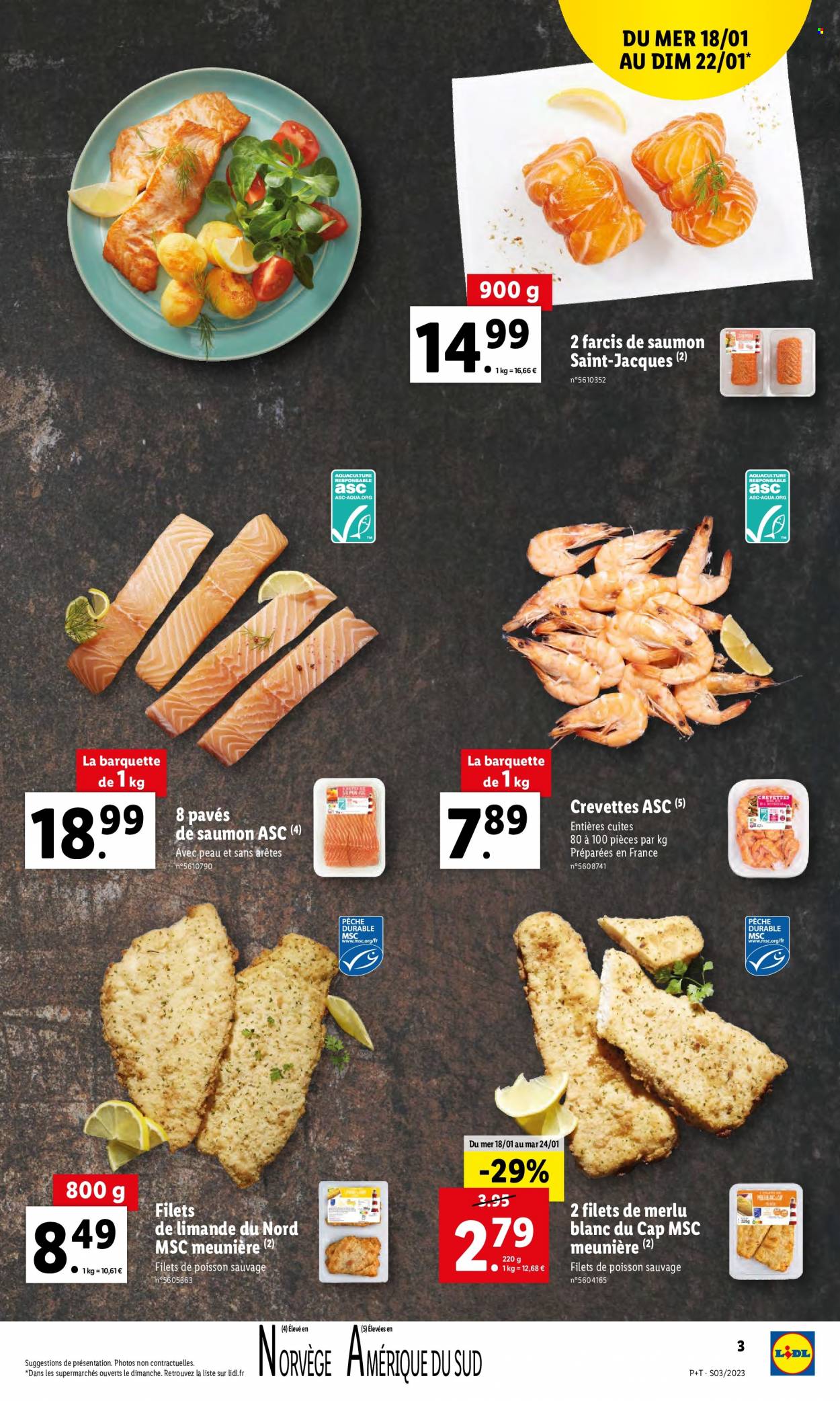 Catalogue Lidl - 18/01/2023 - 24/01/2023. Page 3