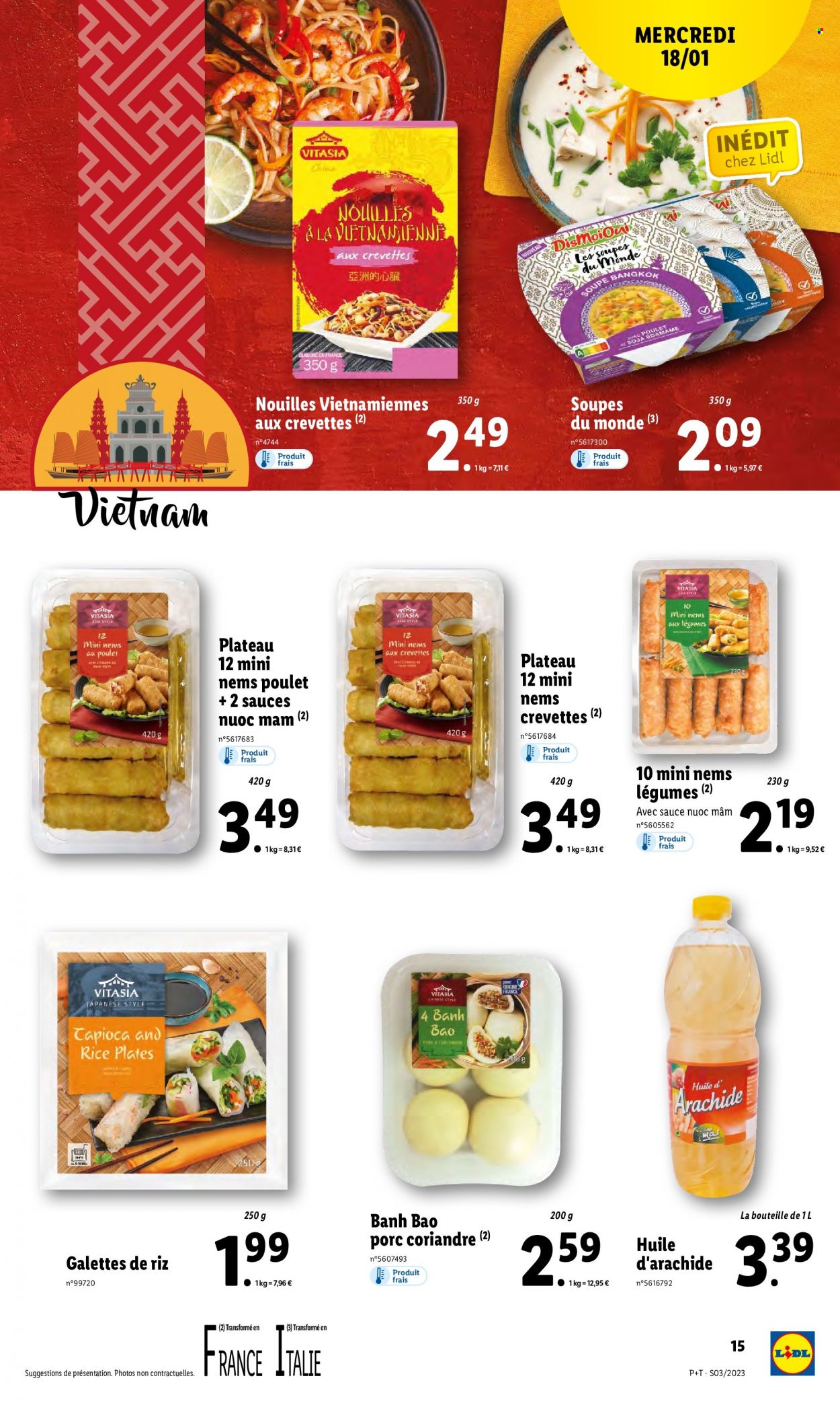 Catalogue Lidl - 18/01/2023 - 24/01/2023. Page 15