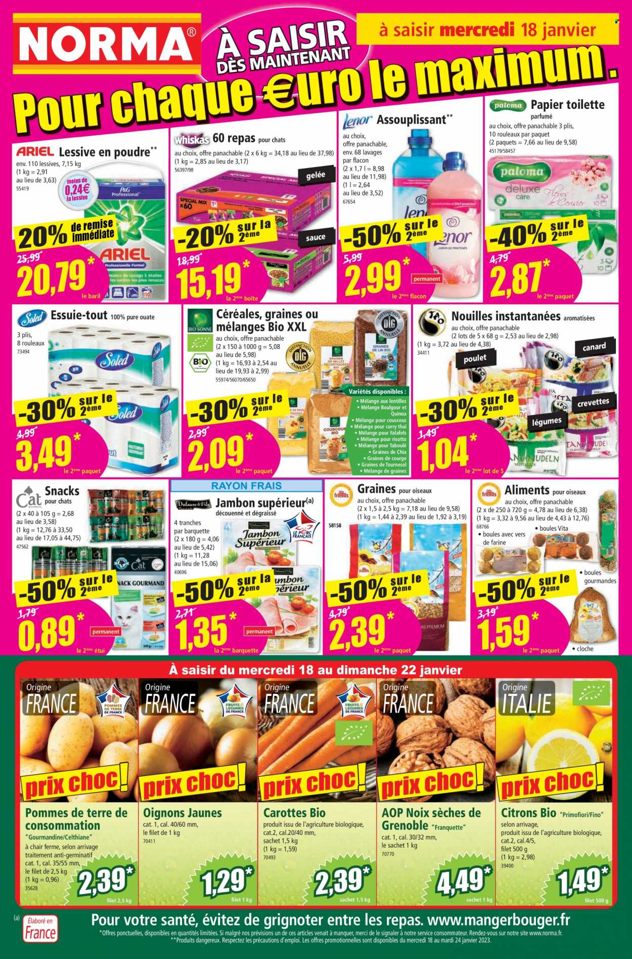 Catalogue Norma - 18/01/2023 - 24/01/2023. Page 1