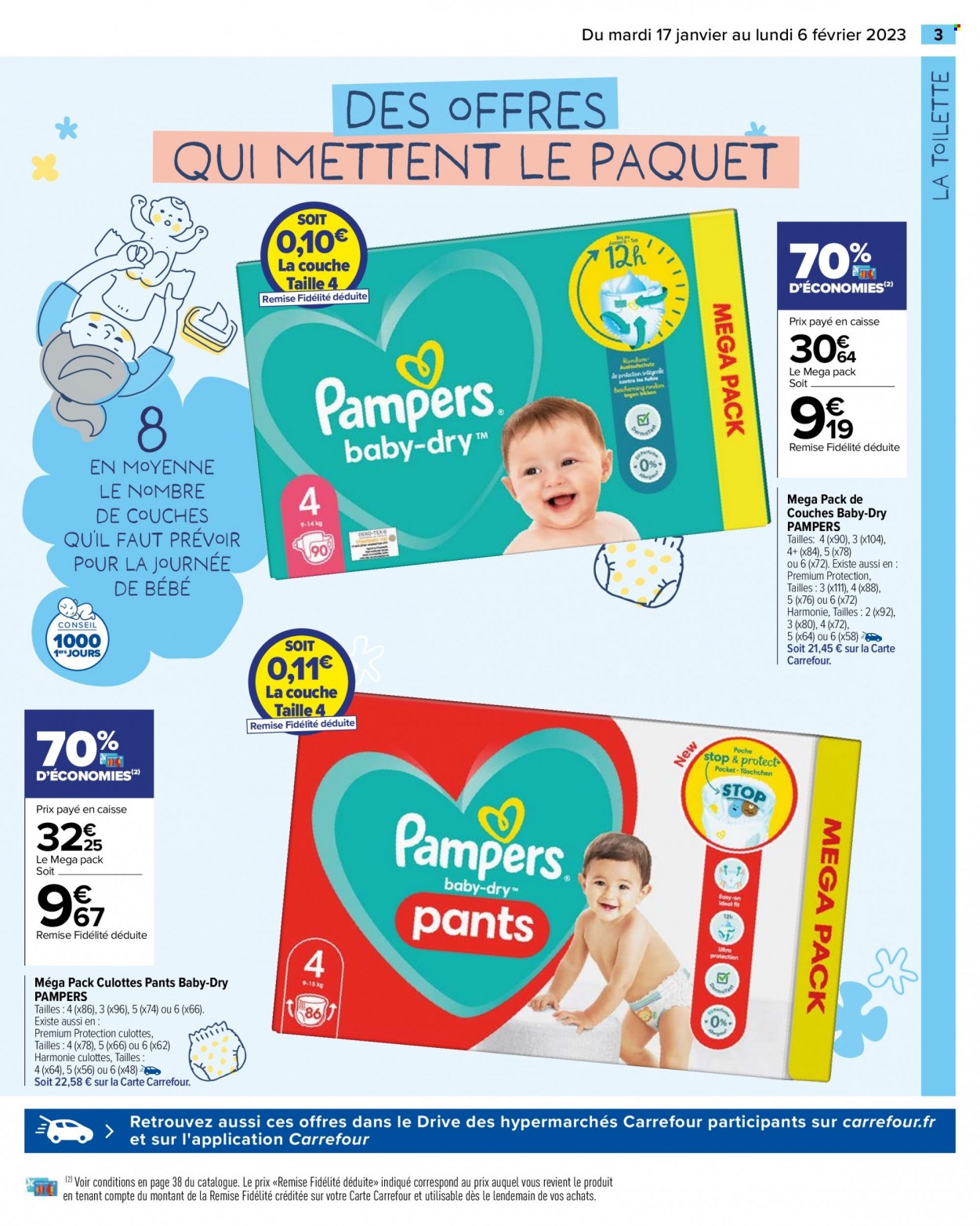 Catalogue Carrefour Hypermarchés - 17/01/2023 - 06/02/2023. Page 3