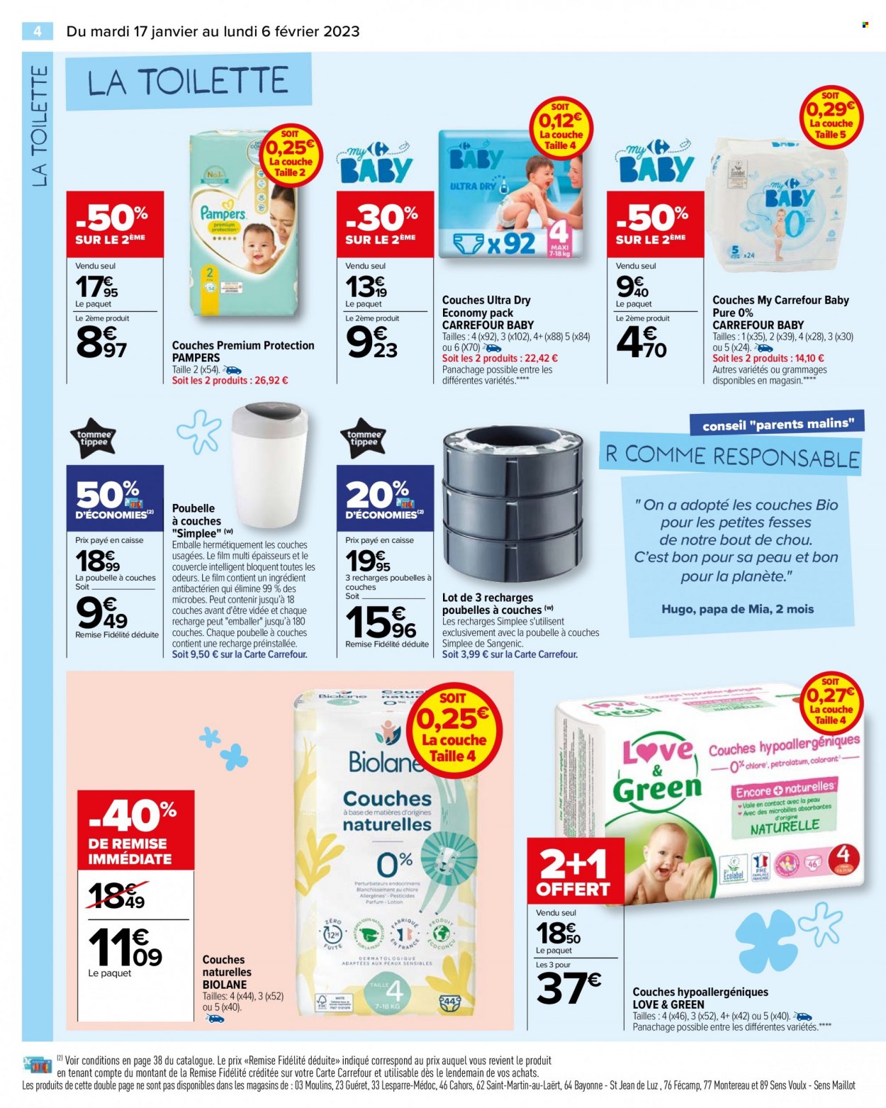 Catalogue Carrefour Hypermarchés - 17/01/2023 - 06/02/2023. Page 4