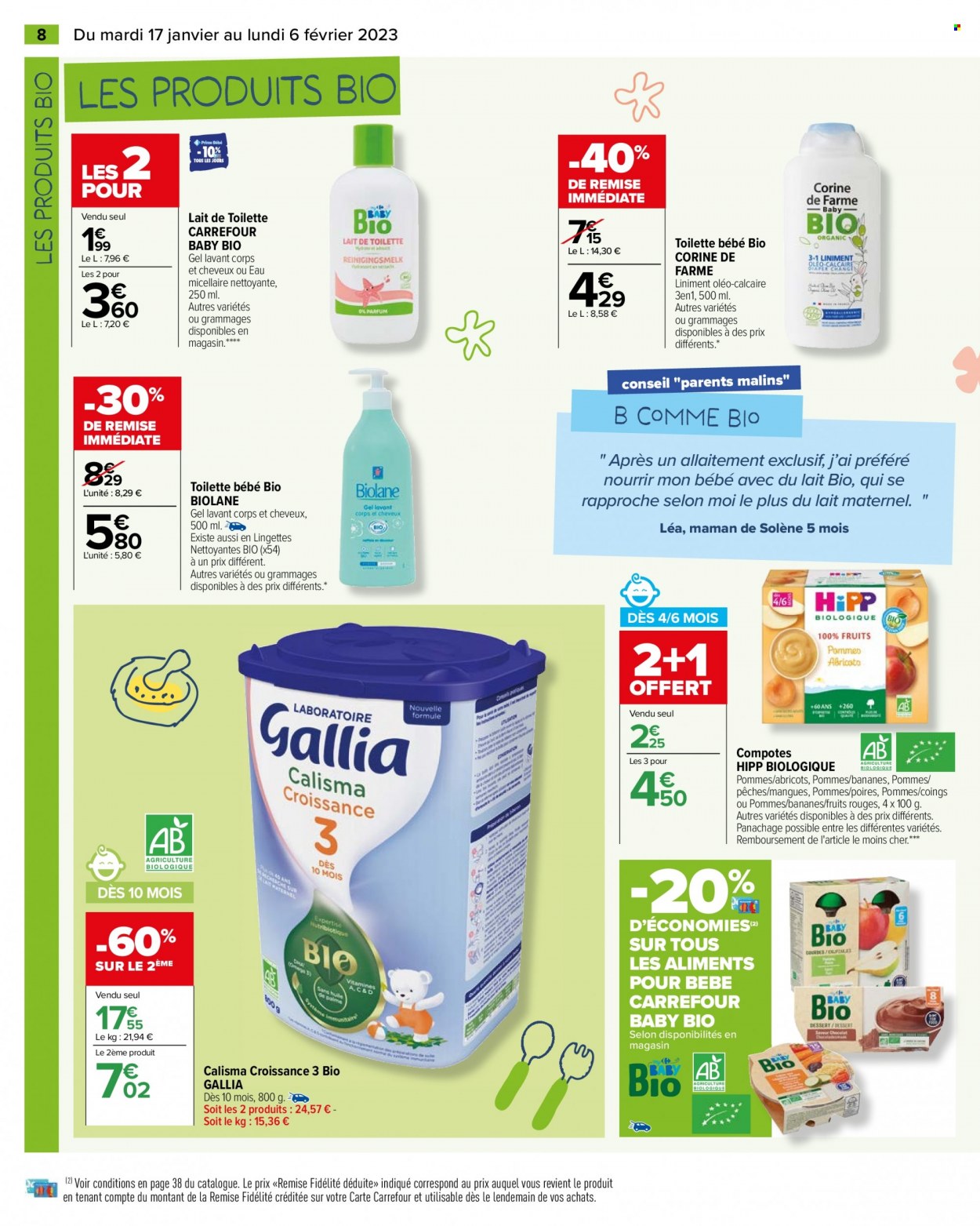 Catalogue Carrefour Hypermarchés - 17/01/2023 - 06/02/2023. Page 8