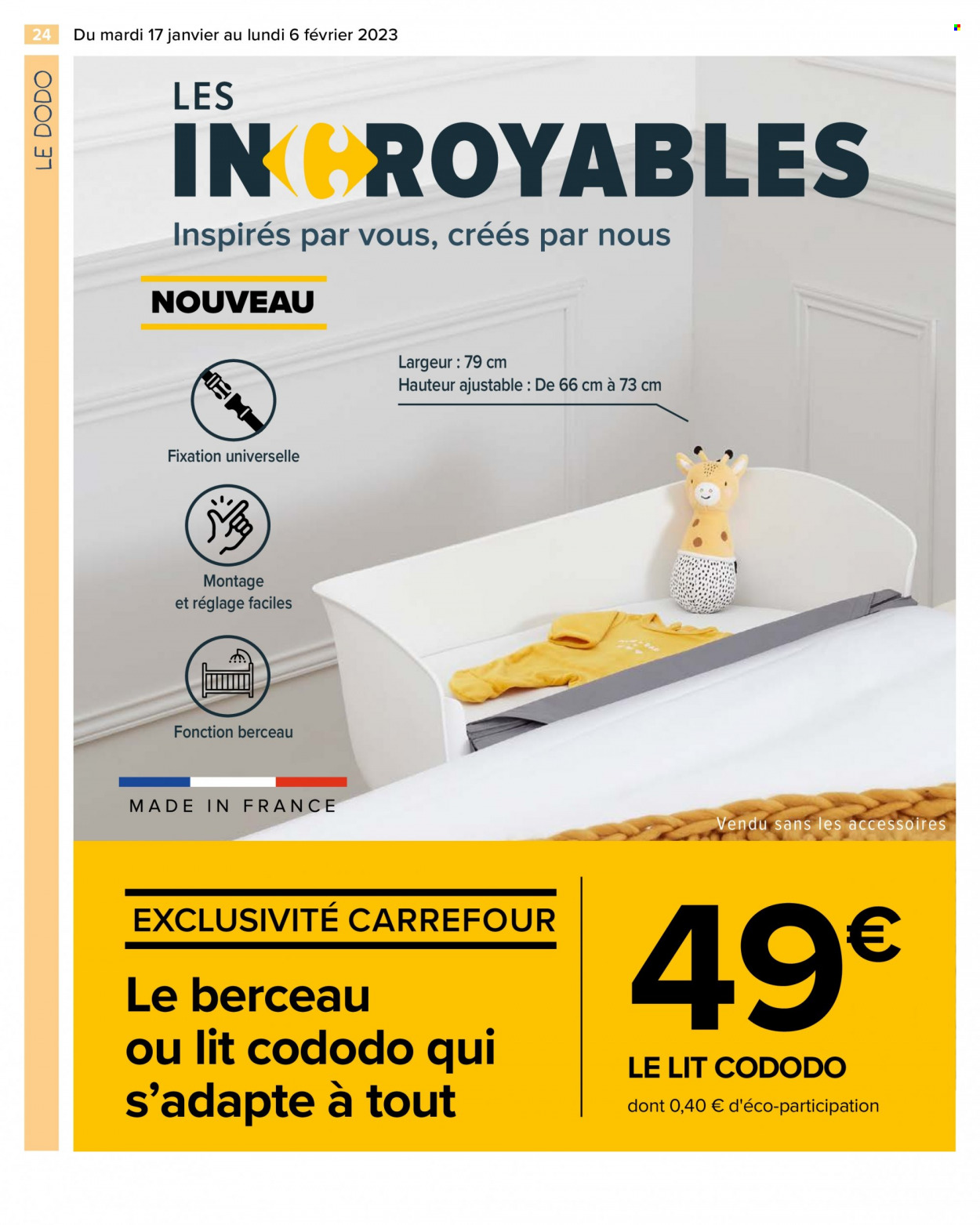 Catalogue Carrefour Hypermarchés - 17/01/2023 - 06/02/2023. Page 24