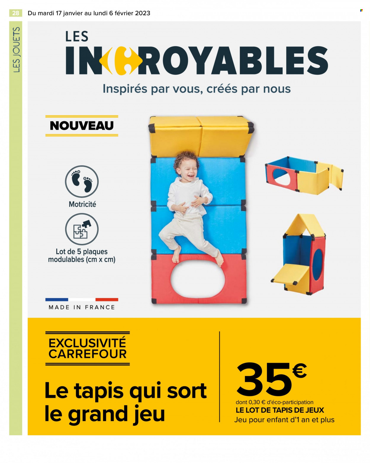 Catalogue Carrefour Hypermarchés - 17/01/2023 - 06/02/2023. Page 28