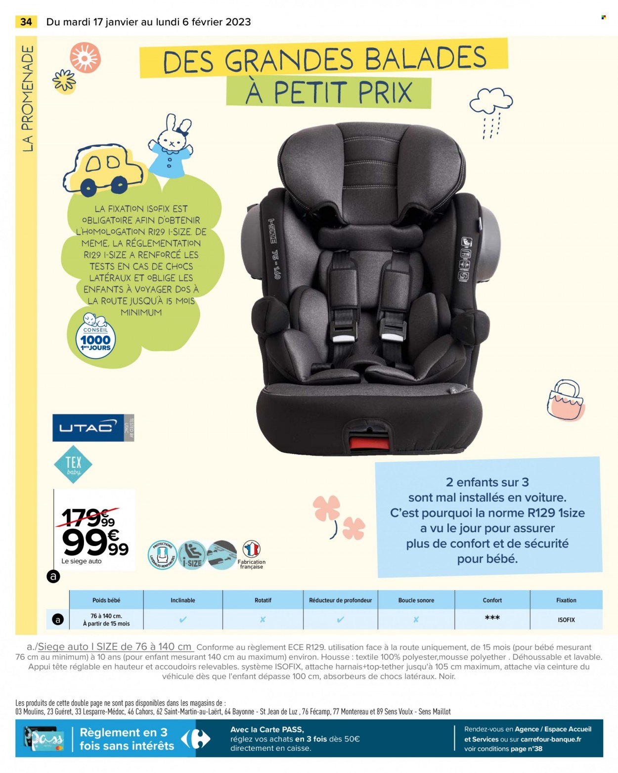 Catalogue Carrefour Hypermarchés - 17/01/2023 - 06/02/2023. Page 34