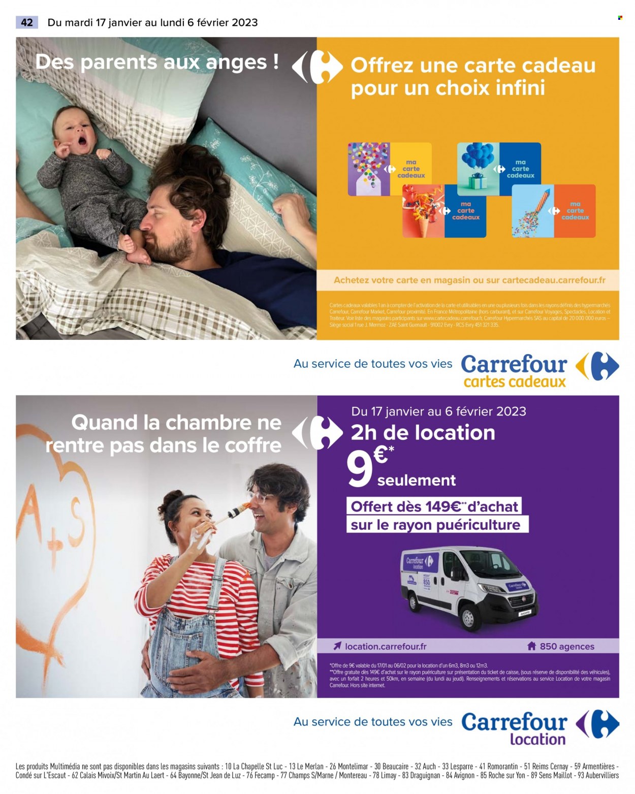 Catalogue Carrefour Hypermarchés - 17/01/2023 - 06/02/2023. Page 42