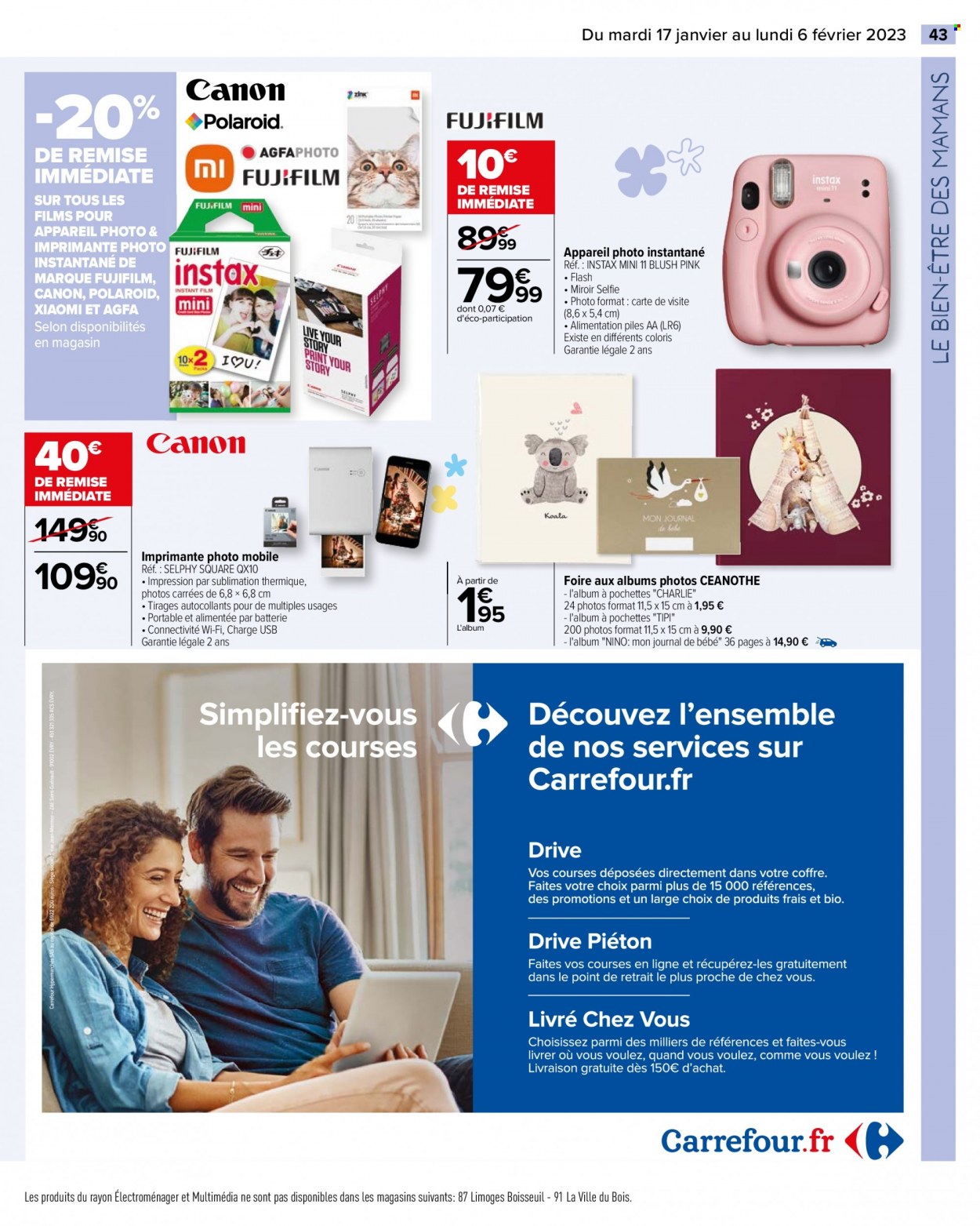 Catalogue Carrefour Hypermarchés - 17/01/2023 - 06/02/2023. Page 43