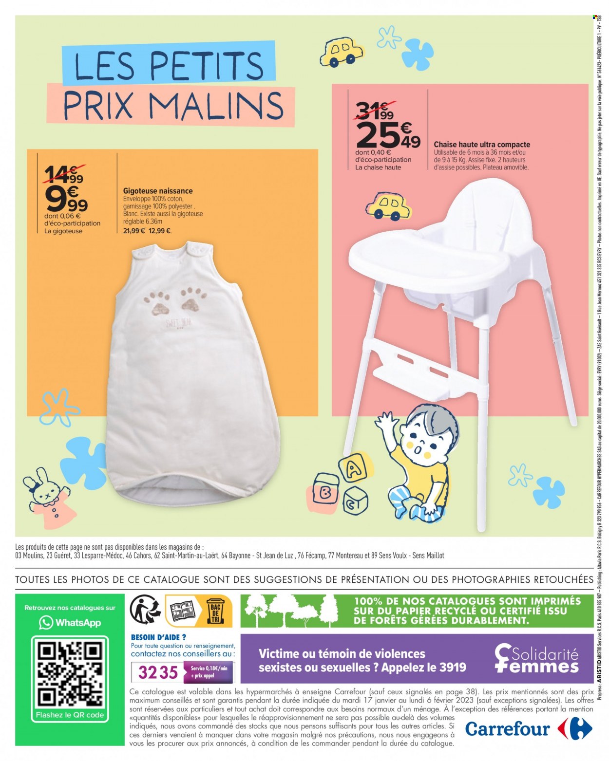 Catalogue Carrefour Hypermarchés - 17/01/2023 - 06/02/2023. Page 44
