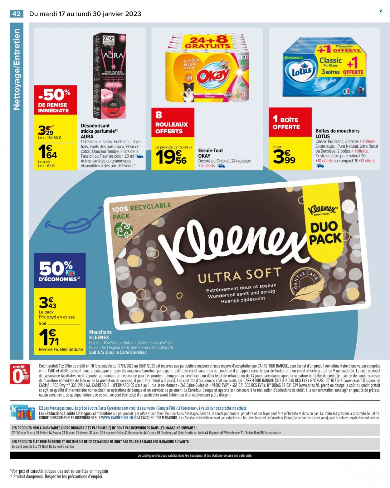 Catalogue Carrefour Hypermarchés - 17/01/2023 - 30/01/2023. Page 44