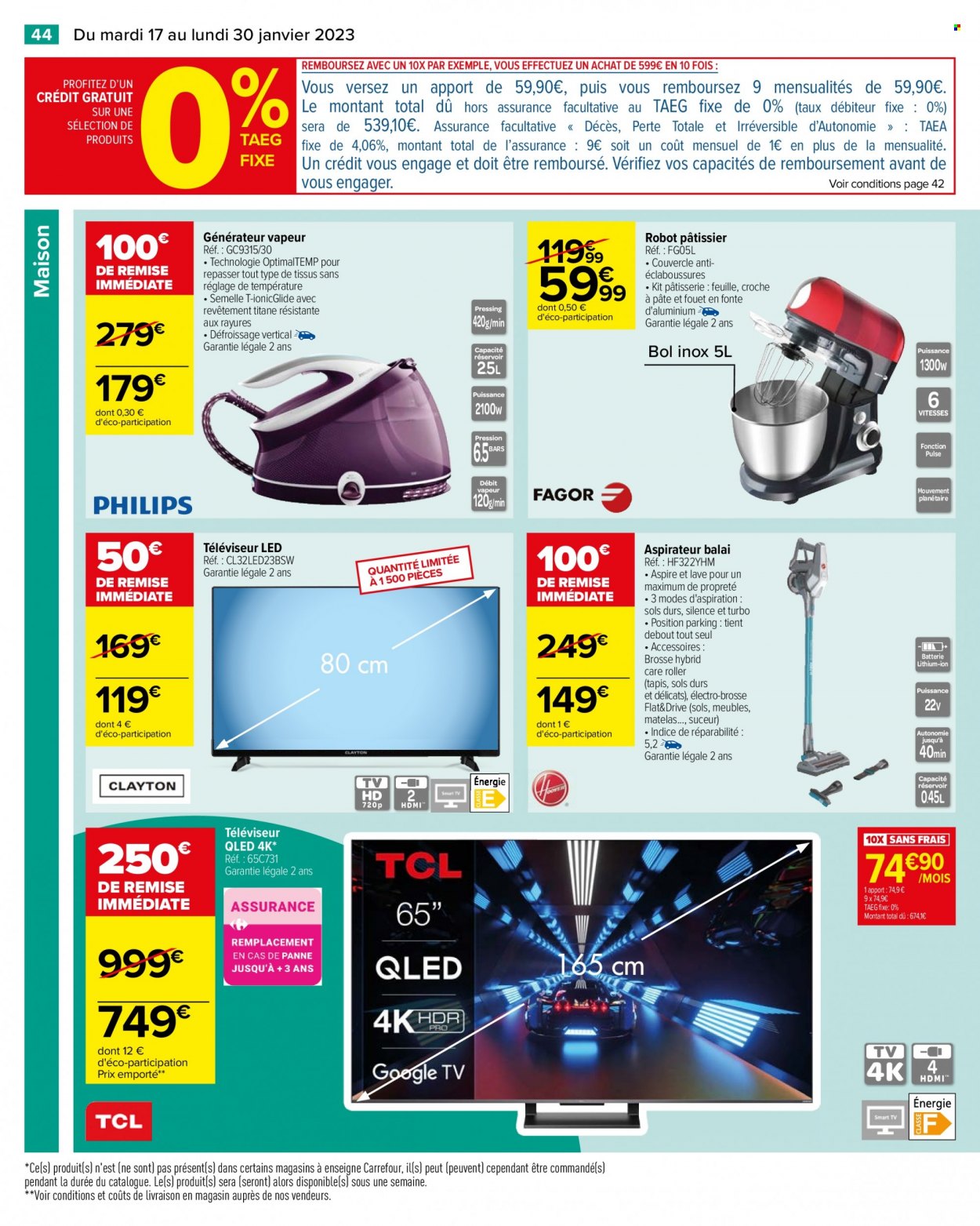 Catalogue Carrefour Hypermarchés - 17/01/2023 - 30/01/2023. Page 46