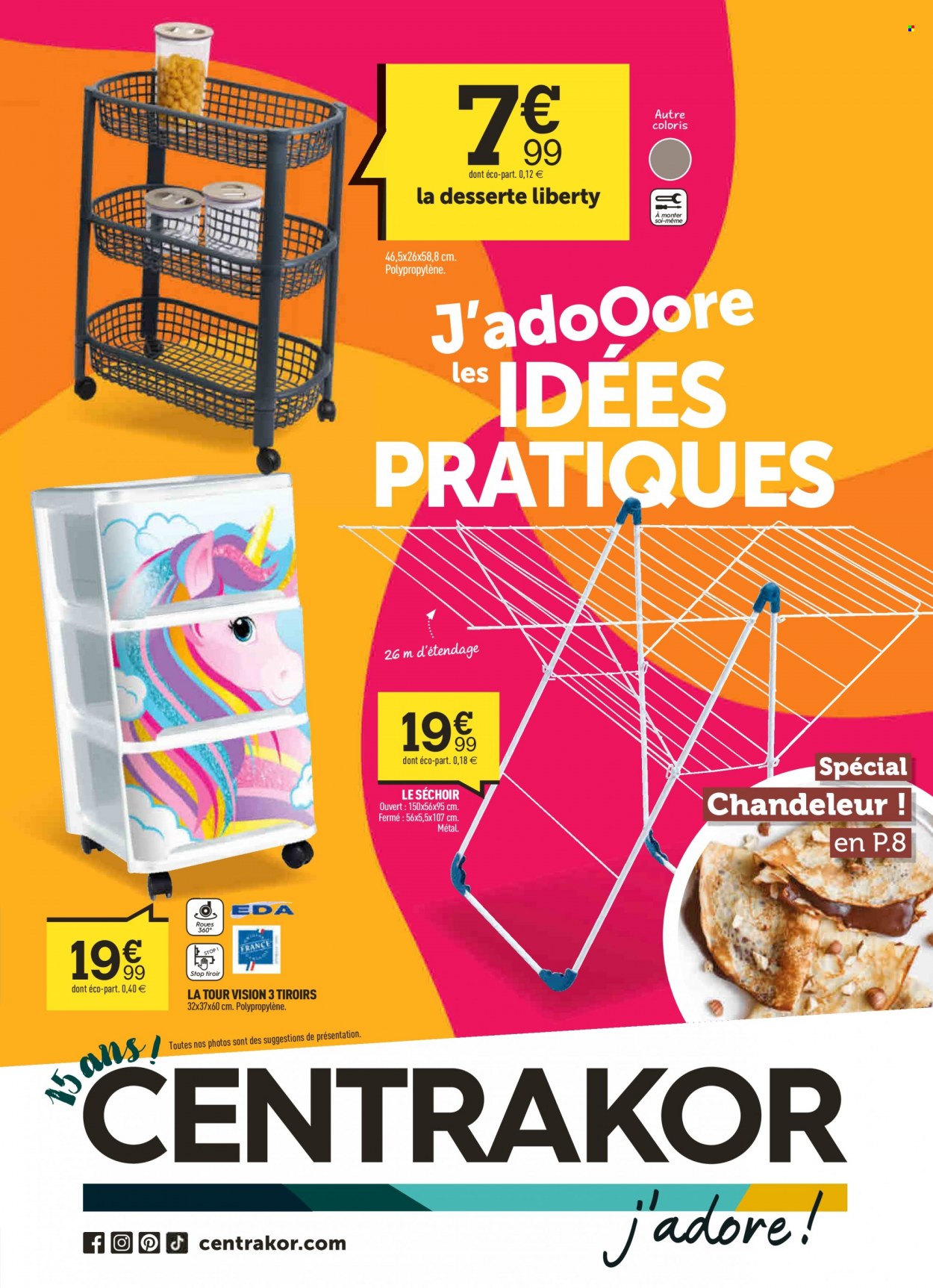 Catalogue Centrakor - 16/01/2023 - 29/01/2023. Page 1