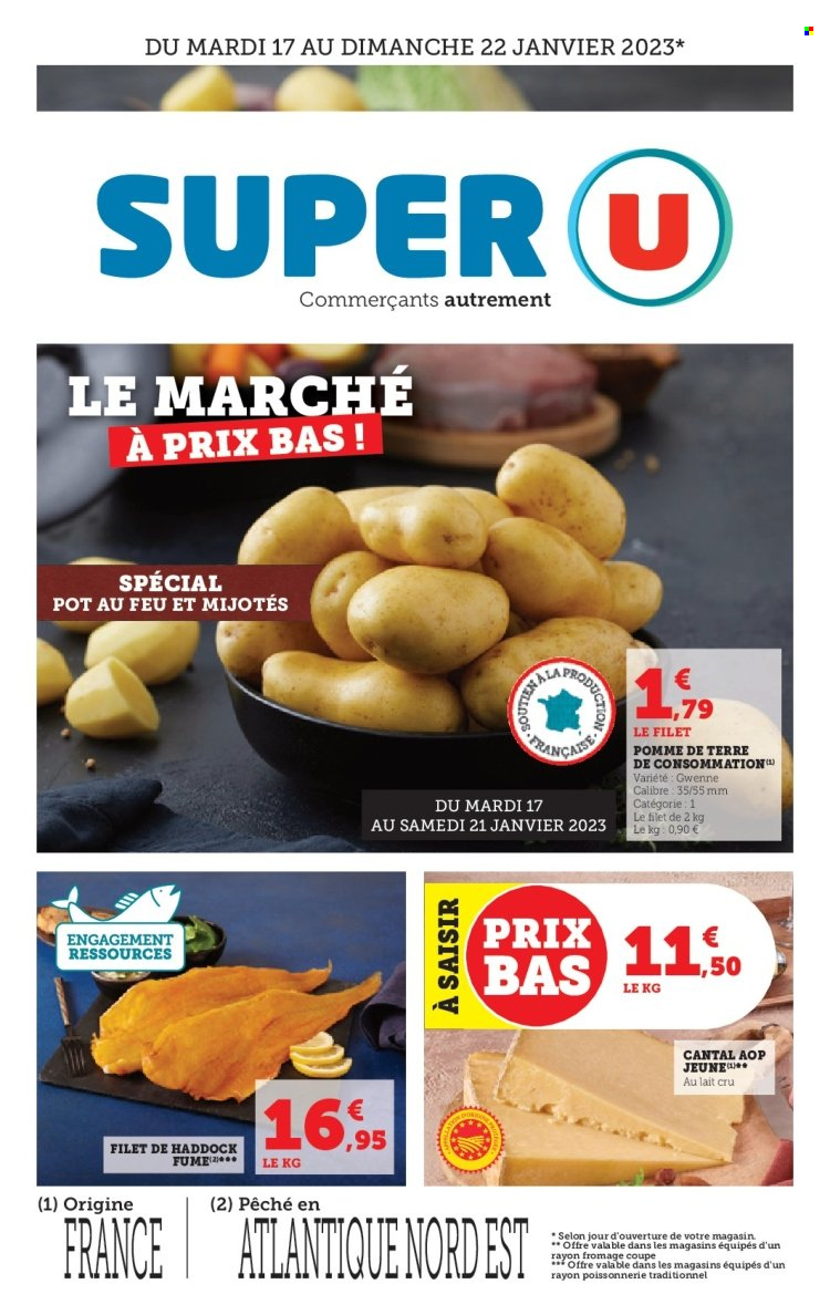 Catalogue SUPER U - 17/01/2023 - 22/01/2023. Page 1