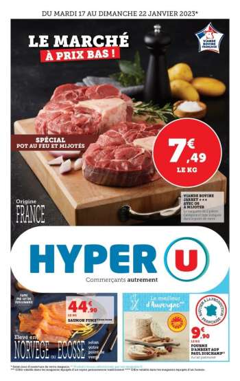 Catalogue HYPER U - 17/01/2023 - 22/01/2023.