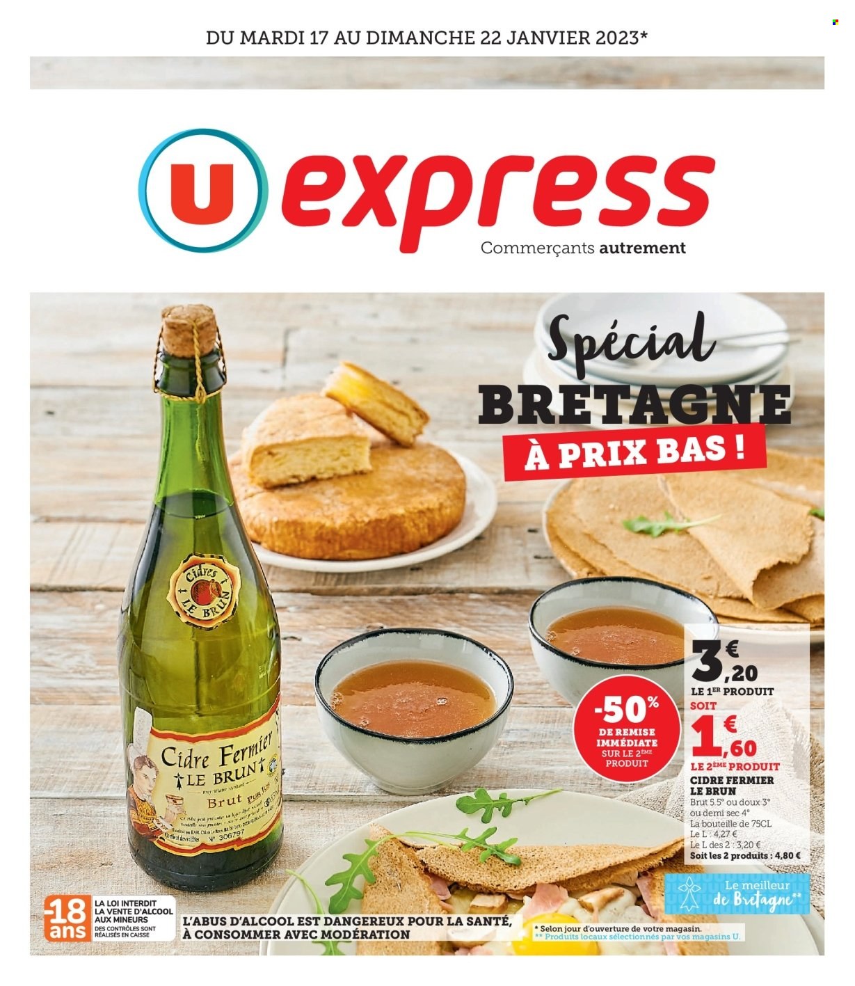 Catalogue U express - 17/01/2023 - 22/01/2023. Page 1