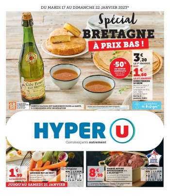 Catalogue HYPER U - 17/01/2023 - 22/01/2023.