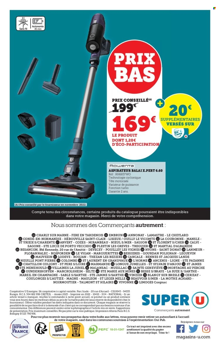 Catalogue SUPER U - 17/01/2023 - 05/02/2023. Page 10