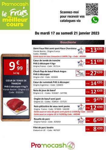Catalogue Promocash - 17/01/2023 - 21/01/2023.