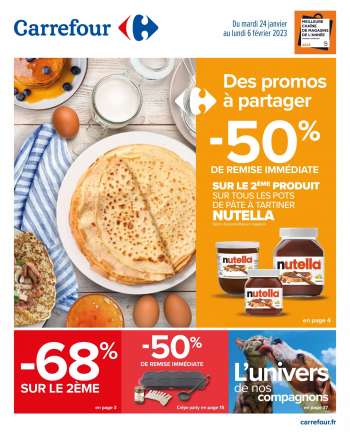 Catalogue Carrefour Hypermarchés - 24/01/2023 - 06/02/2023.