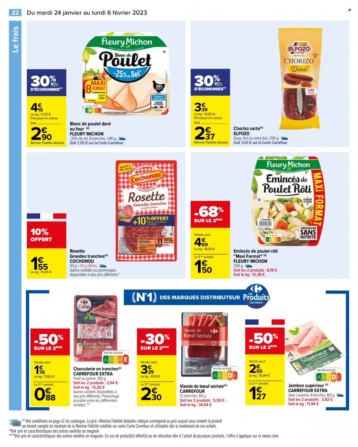 Catalogue Carrefour Hypermarchés - 24/01/2023 - 06/02/2023. Page 24