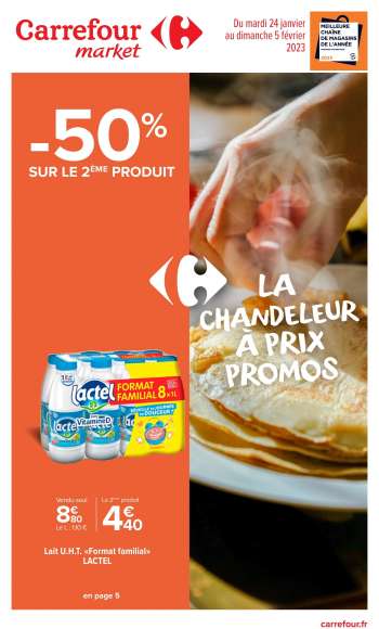 Catalogue Carrefour Market - 24/01/2023 - 05/02/2023.
