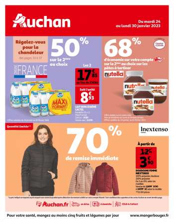Catalogue Auchan - 24/01/2023 - 30/01/2023.