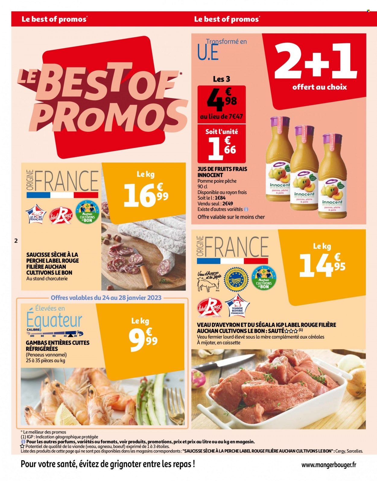 Catalogue Auchan - 24/01/2023 - 30/01/2023. Page 2