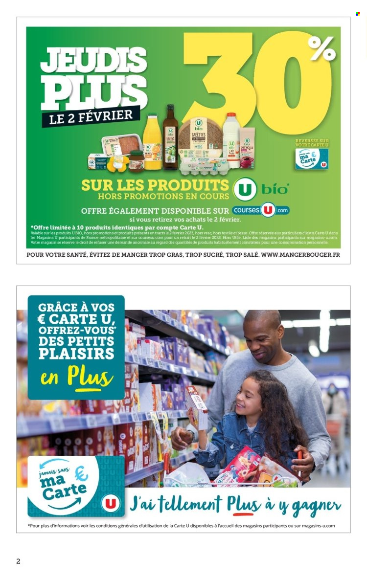 Catalogue SUPER U - 24/01/2023 - 05/02/2023. Page 2