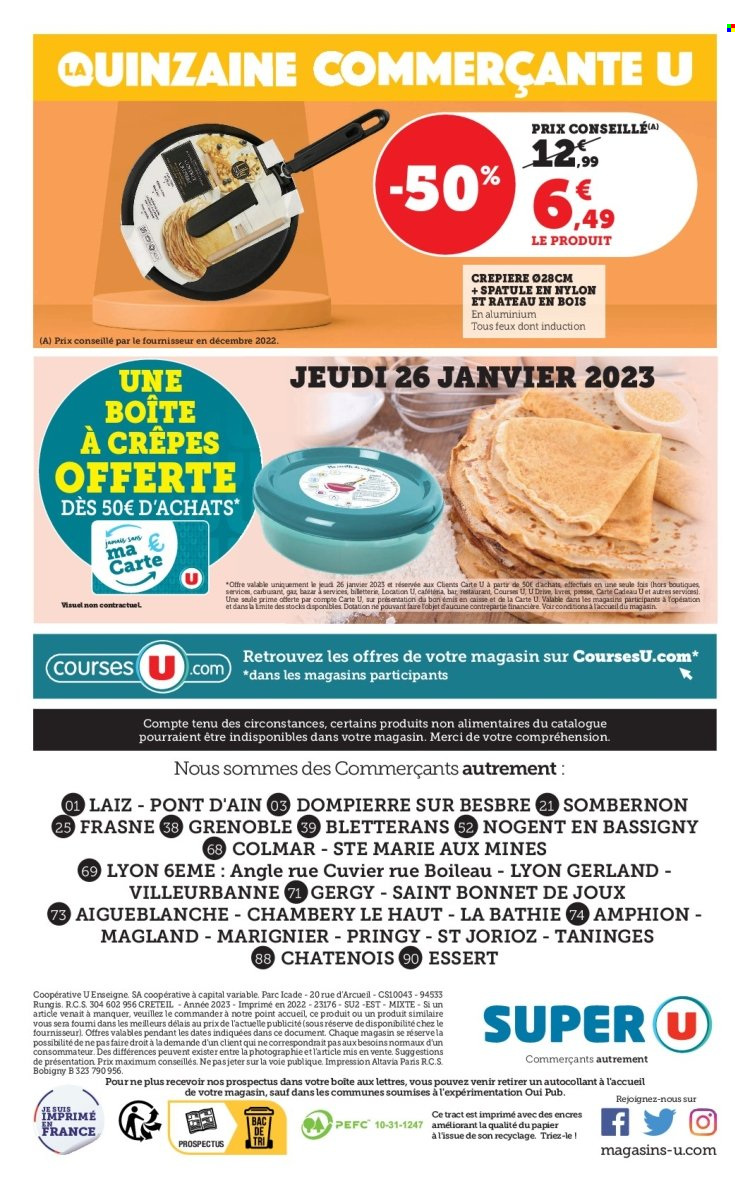 Catalogue SUPER U - 24/01/2023 - 05/02/2023. Page 36