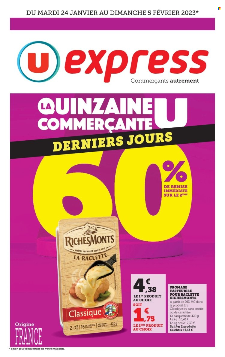 Catalogue U express - 24/01/2023 - 05/02/2023. Page 1