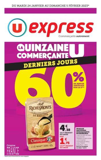 Catalogue U express - 24/01/2023 - 05/02/2023.