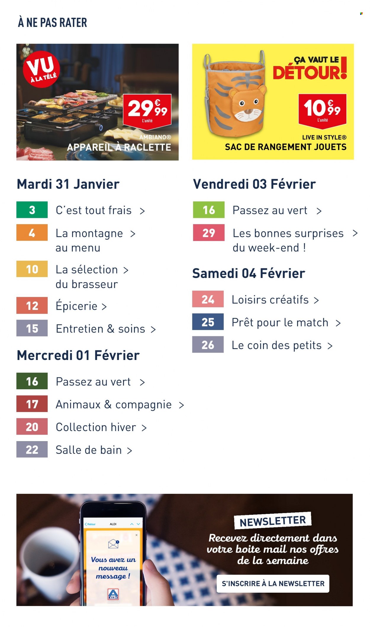 Catalogue ALDI - 31/01/2023 - 06/02/2023. Page 3