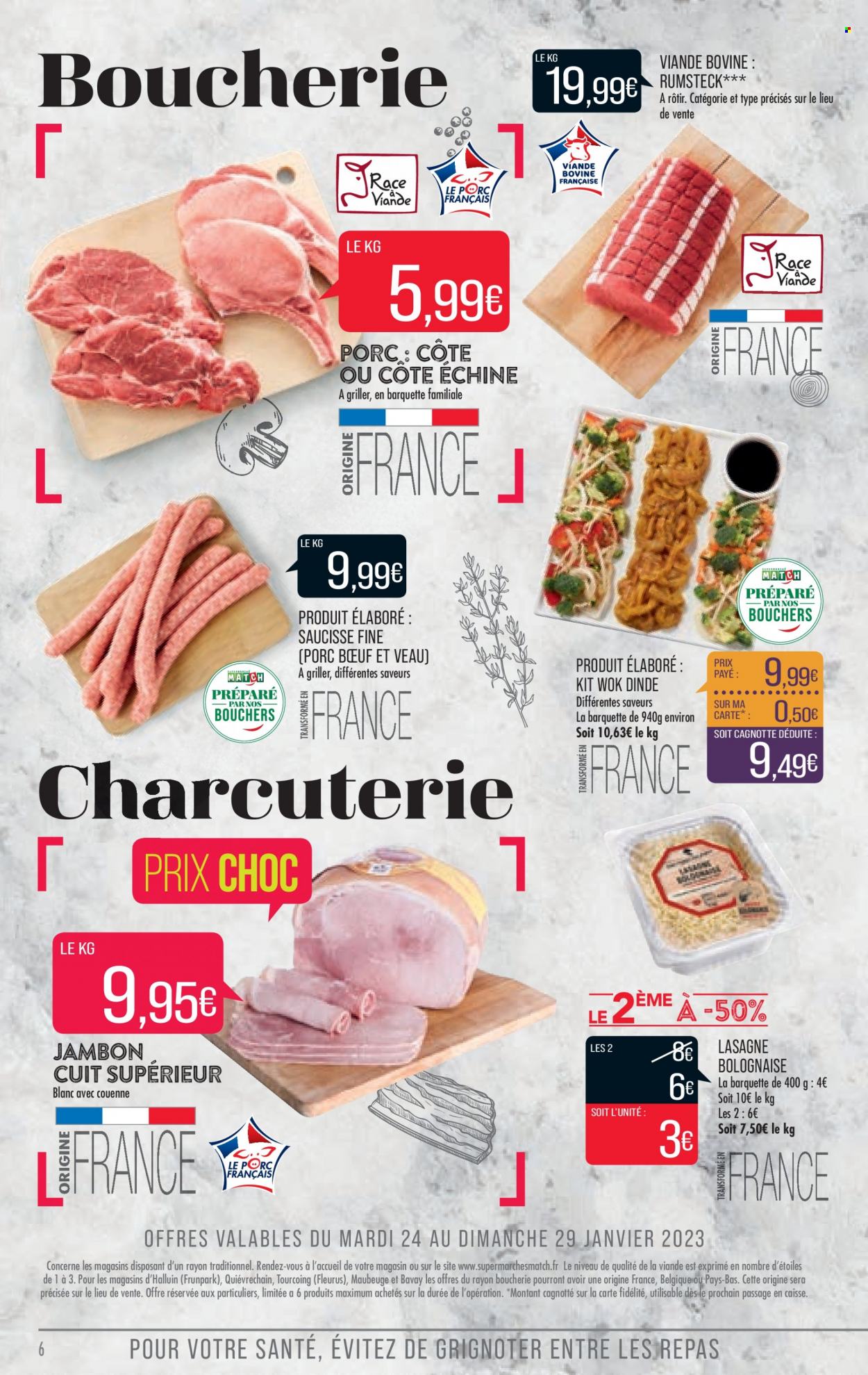 Catalogue Supermarché Match - 24/01/2023 - 05/02/2023. Page 6