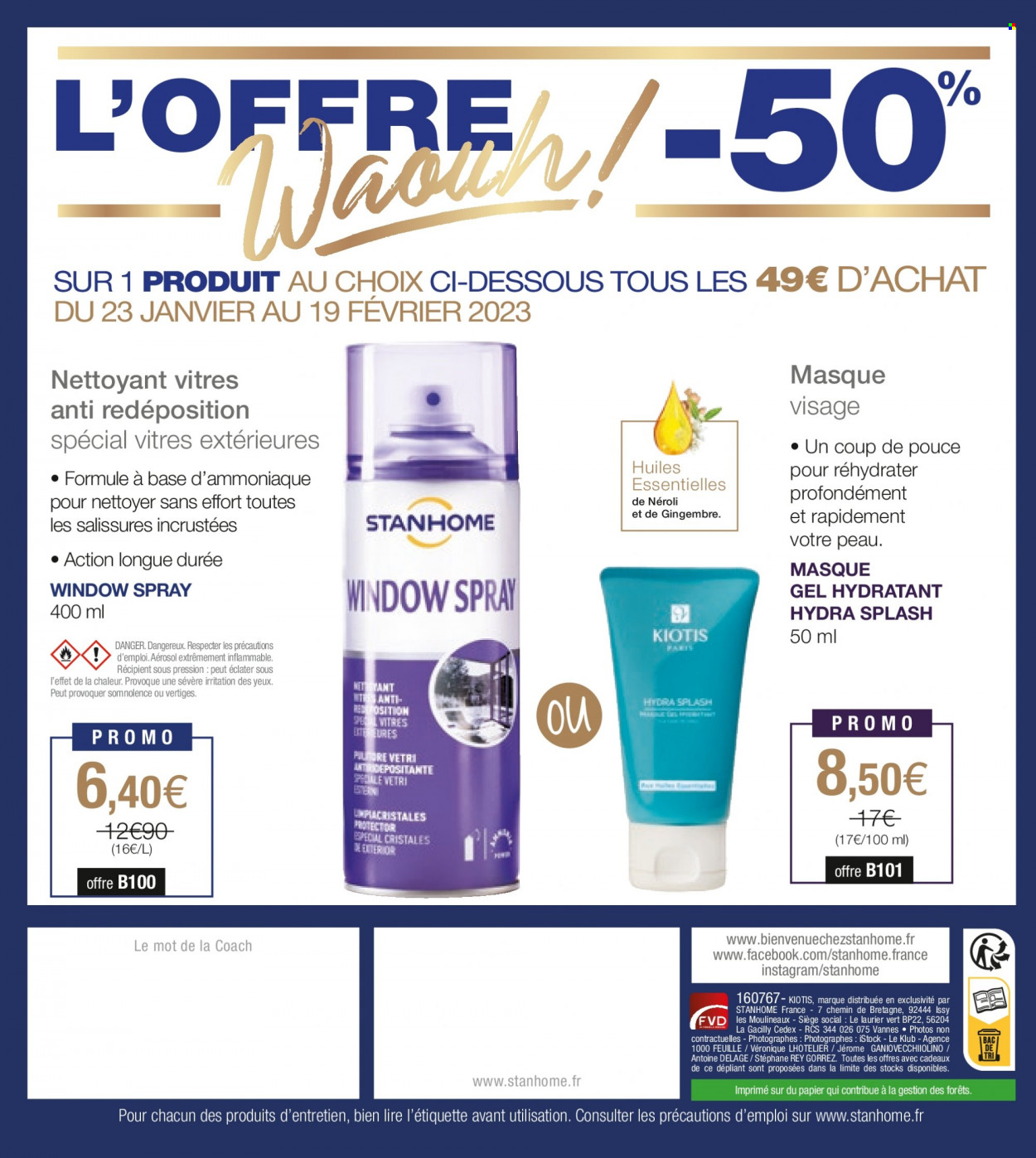 Catalogue Stanhome - 23/01/2023 - 19/02/2023. Page 72