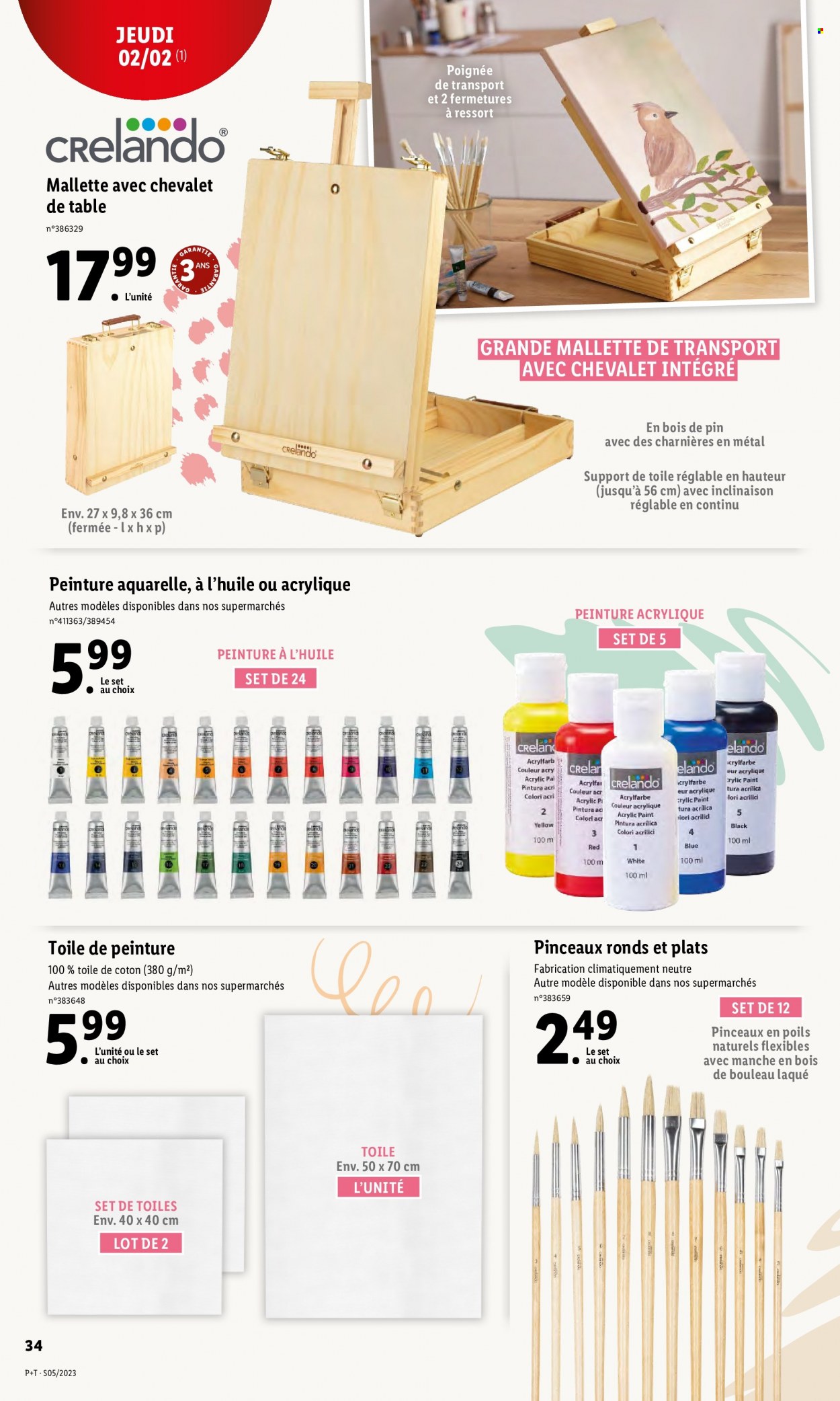 Catalogue Lidl - 01/02/2023 - 07/02/2023. Page 36