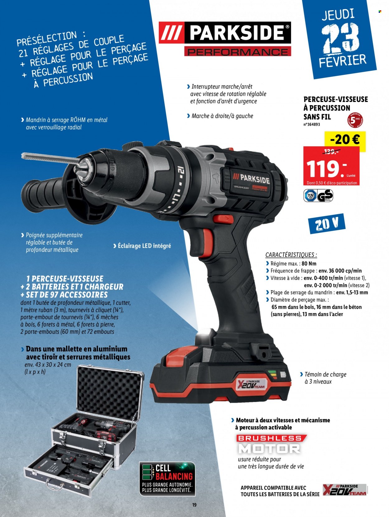 Catalogue Lidl - 09/02/2023 - 02/03/2023. Page 19