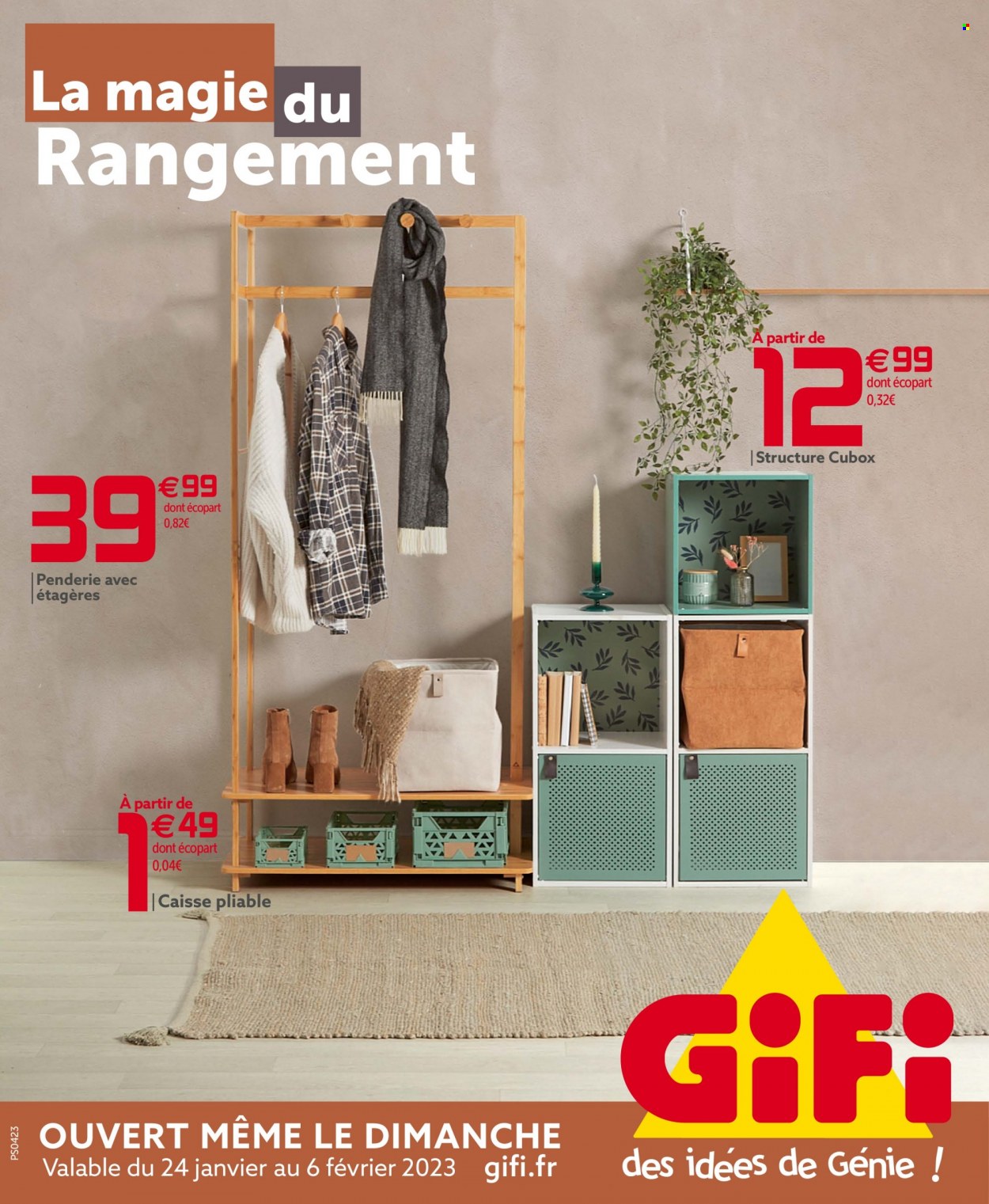 Catalogue GiFi - 24/01/2023 - 06/02/2023. Page 1