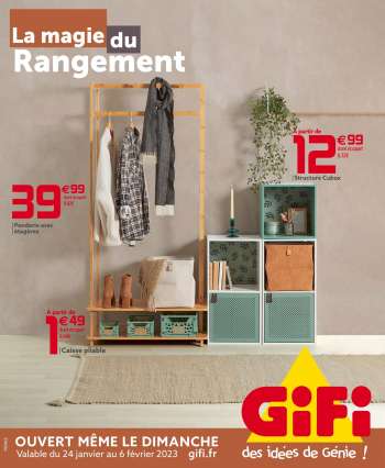 Catalogue GiFi - 24/01/2023 - 06/02/2023.